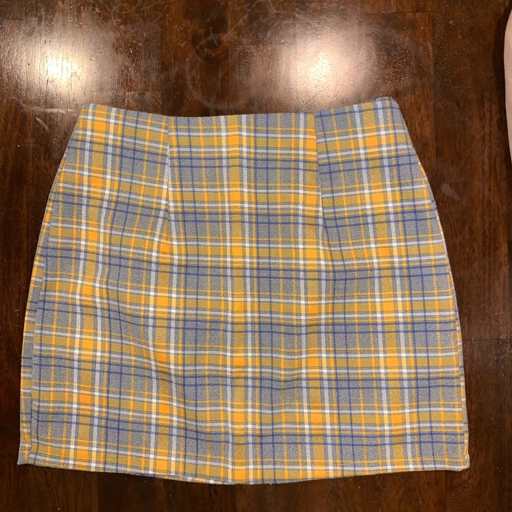 Plaid skirt